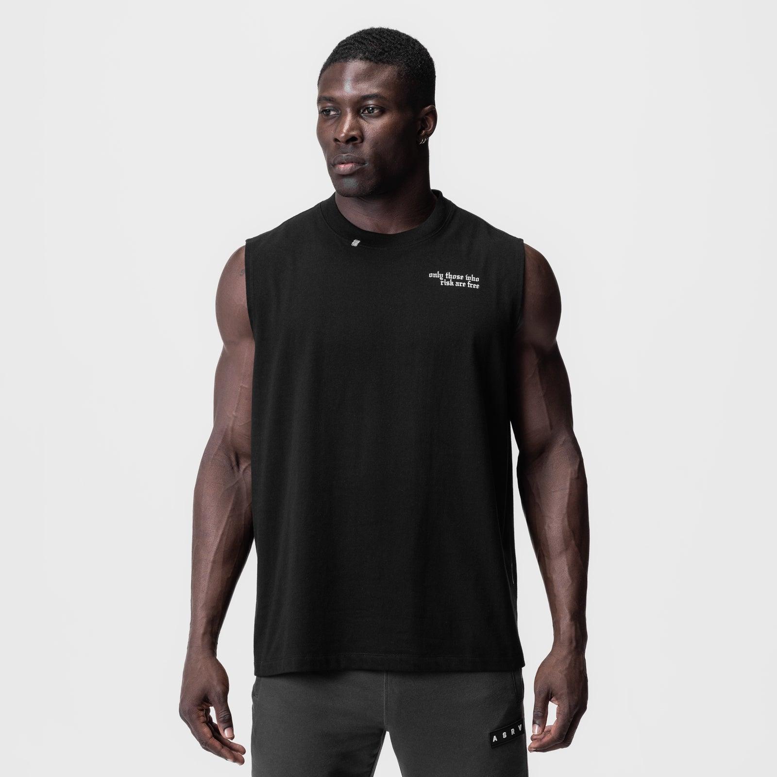 0807. Tech Essential™ Relaxed Cutoff   -   Black "Brush Wings/ASRV" Product Image