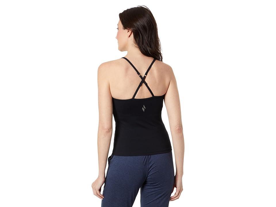 SKECHERS Goflex Cross-Back Shelf Bra Cami Women's Clothing Product Image