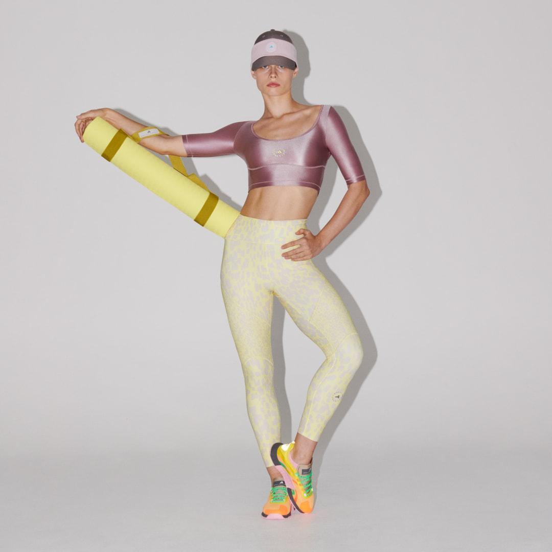 adidas by Stella McCartney TruePurpose Optime Training Printed 7/8 LeggingsBlush Yellow MWomens Product Image