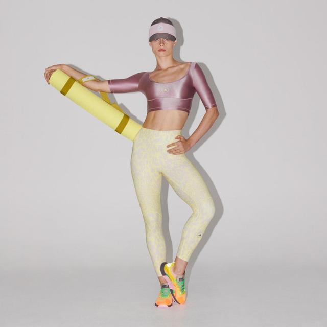 adidas by Stella McCartney TruePurpose Optime Training Printed 7/8 LeggingsBlush Yellow MWomens Product Image