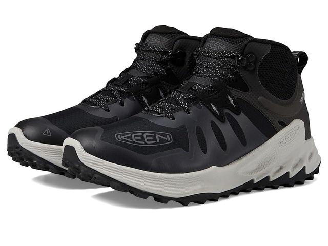 KEEN Zionic Mid Waterproof Black) Men's Shoes Product Image