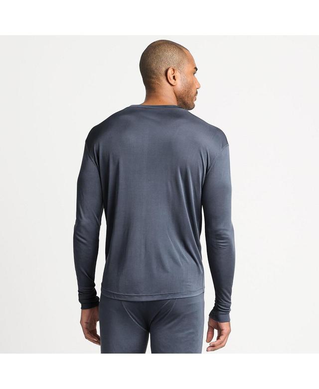 Lands End Mens Silk Long Underwear Crew Neck Product Image