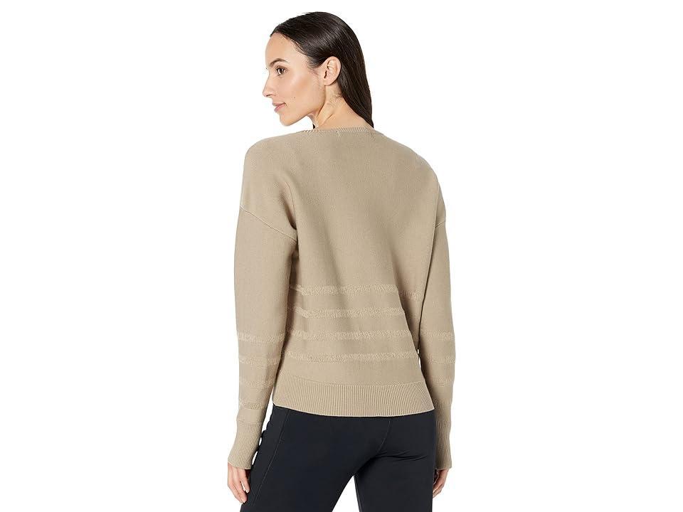 Blanc Noir Liminal Sweater (Greige) Women's Clothing Product Image