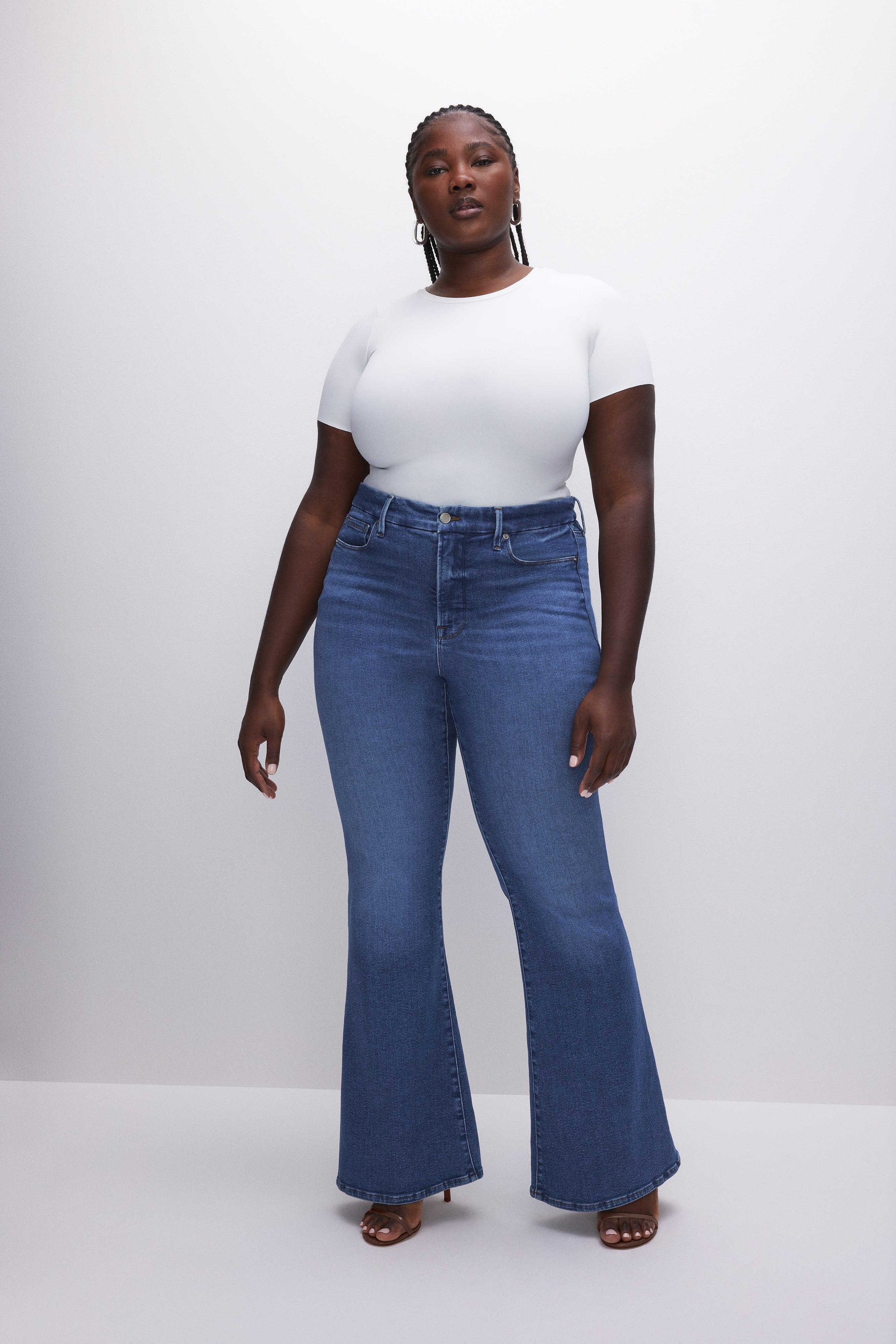 GOOD LEGS FLARE JEANS | INDIGO456 Product Image