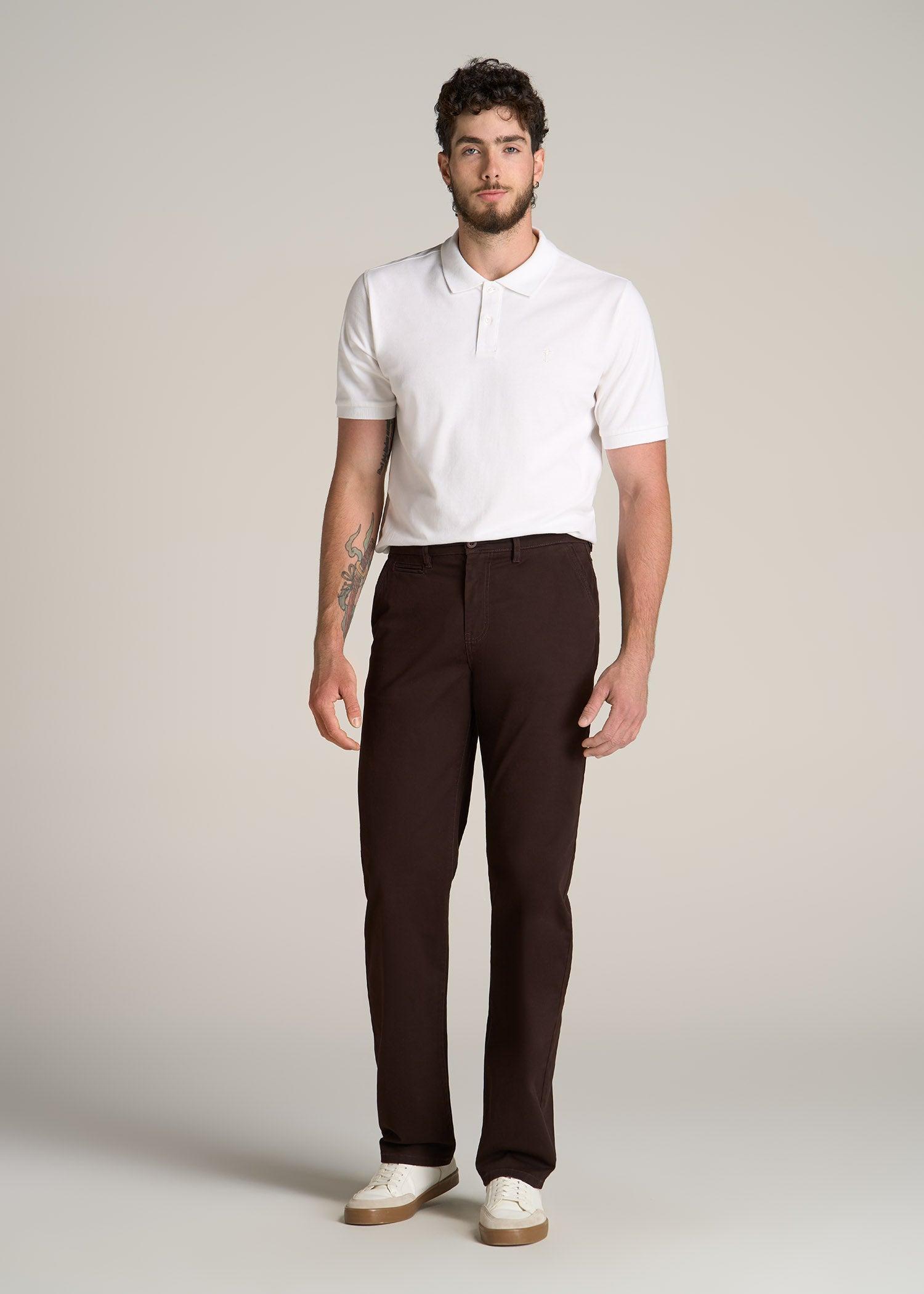 Mason RELAXED Chinos in Wreath Green - Pants for Tall Men Product Image