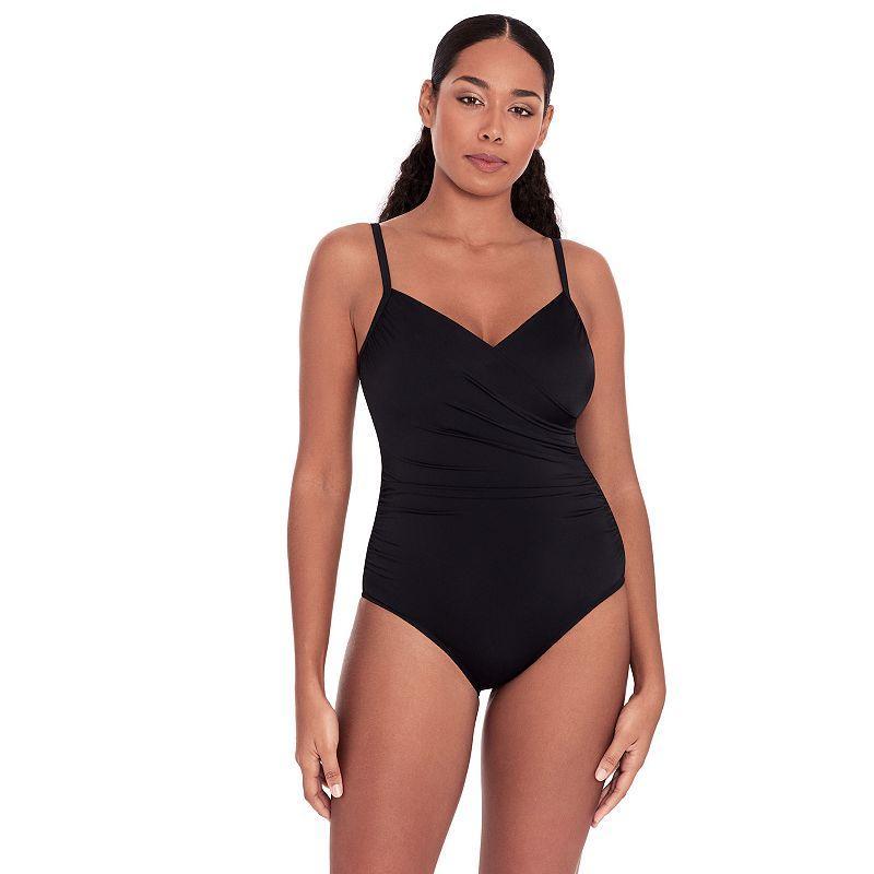 Womens Bal Harbour Surplice Mio One-Piece Swimsuit Product Image