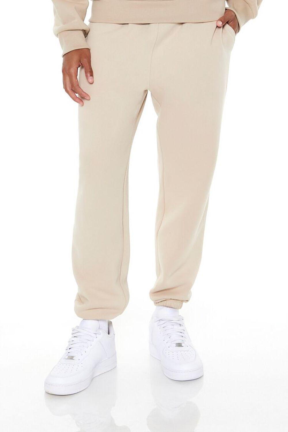 Slim-Fit Drawstring Joggers | Forever 21 Product Image