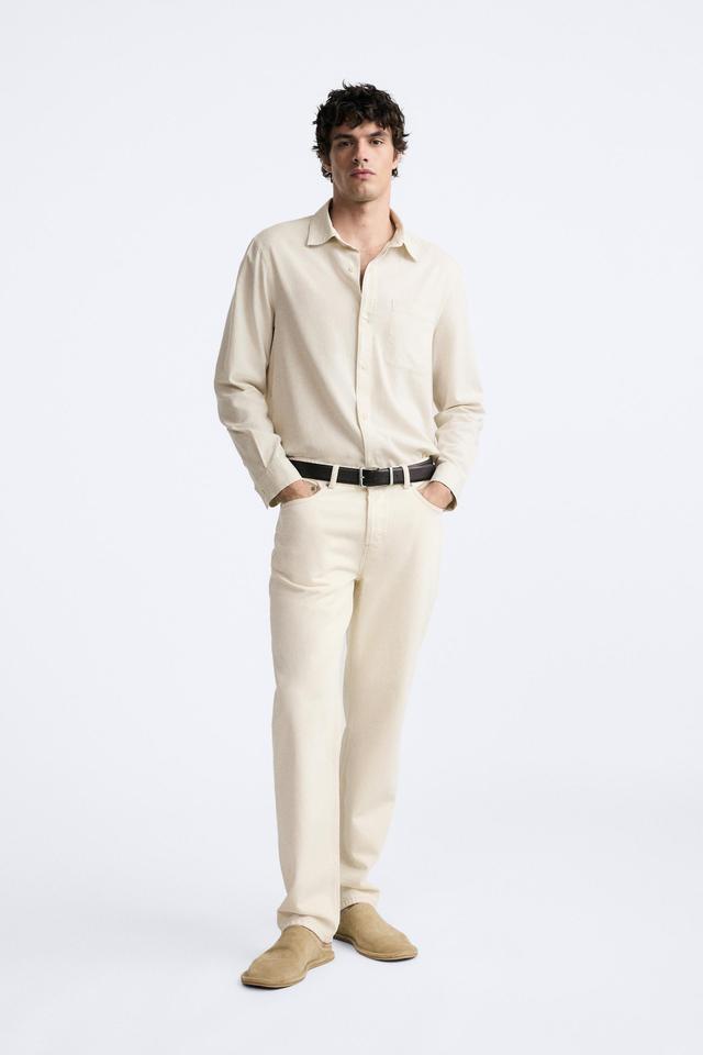 TEXTURED COTTON SHIRT Product Image