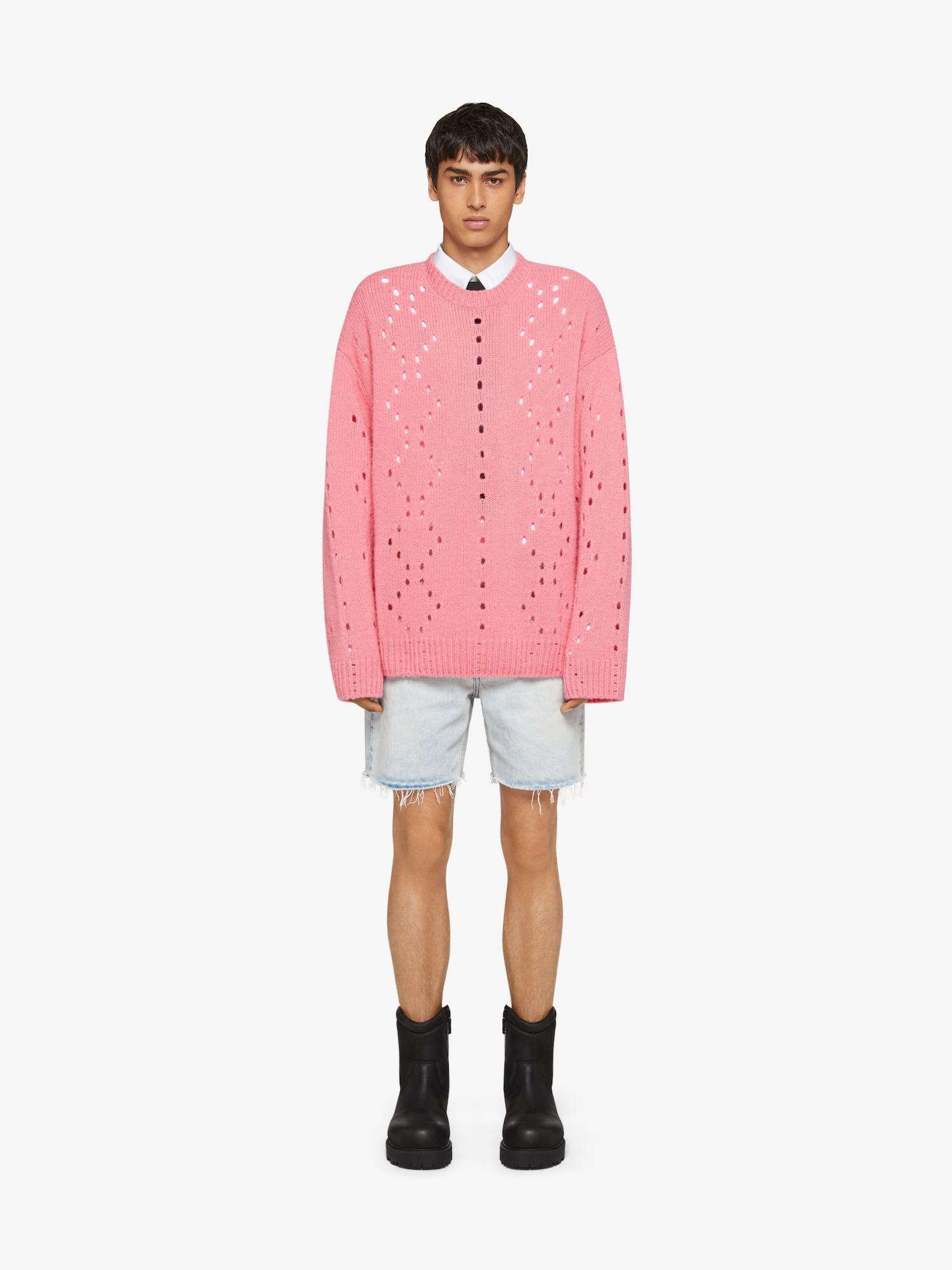 Oversized sweater in wool Product Image