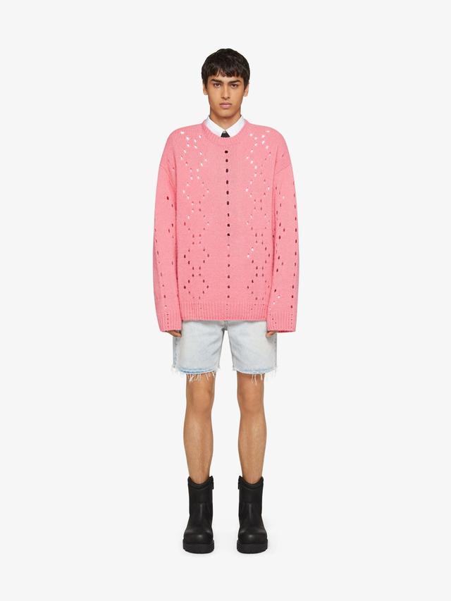 Oversized sweater in wool Product Image