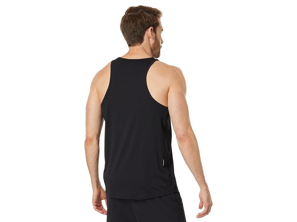 2XU Light Speed Singlet (Black White X/White Reflective) Men's Clothing Product Image