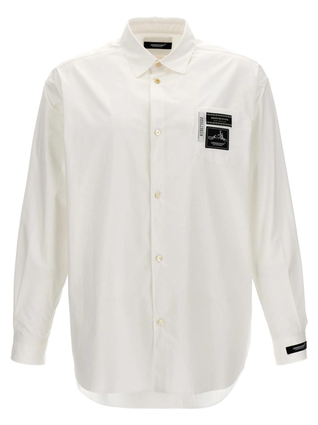 UNDERCOVER Chaos And Balance Shirt, Blouse White Product Image