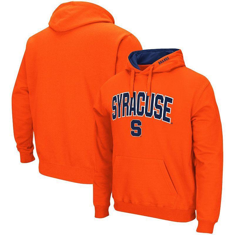 Mens Colosseum Orange Syracuse Orange Arch & Logo 3.0 Pullover Hoodie Product Image