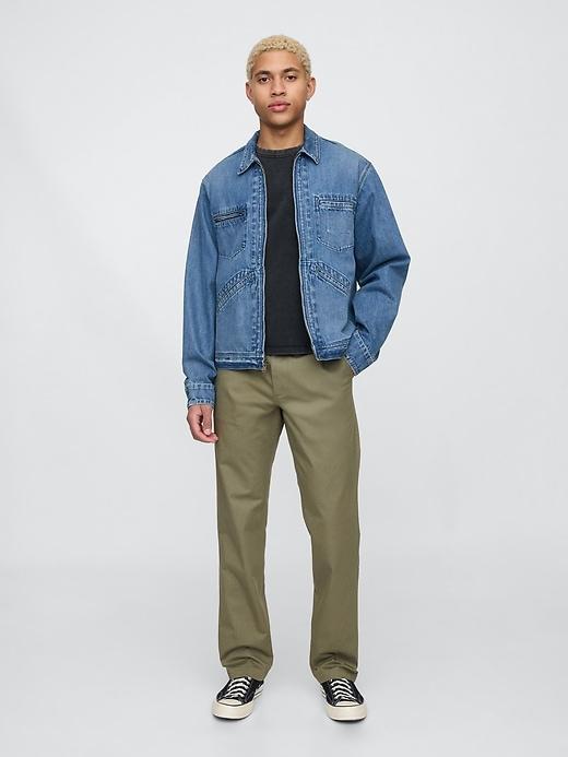 Modern Khakis in Straight Fit Product Image