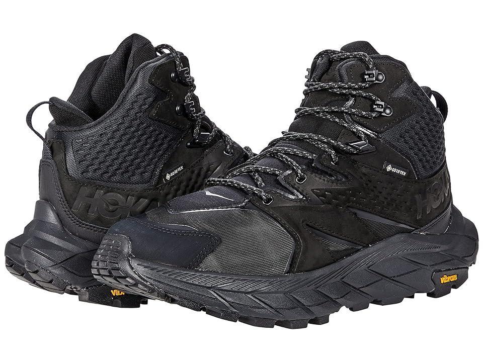 Hoka Men's Anacapa Mid GORE-TEX(r) Black) Men's Shoes Product Image