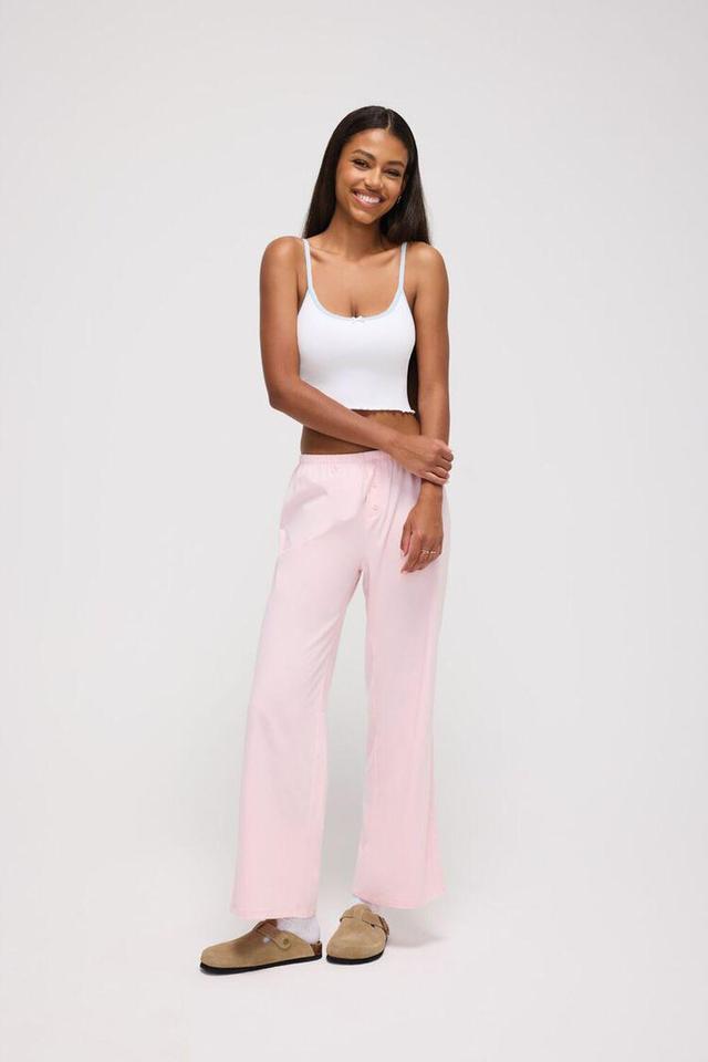 Cotton-Blend Pajama Pants | Forever 21 Product Image