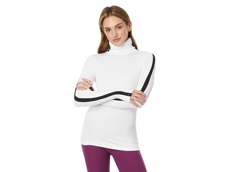 Splits59 Jackson Rib Full Length Turtleneck Black) Women's Clothing Product Image