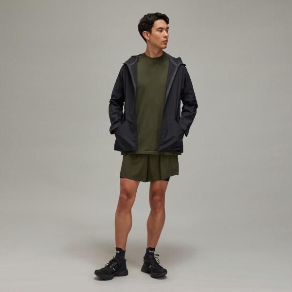 adidas Y-3 Running Short Sleeve Tee Night Cargo L Mens Product Image