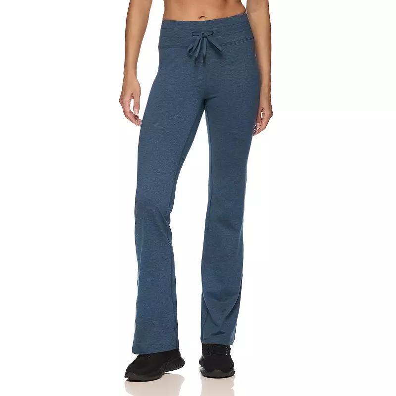 Womens Gaiam Flow Marled Flare Pants Product Image