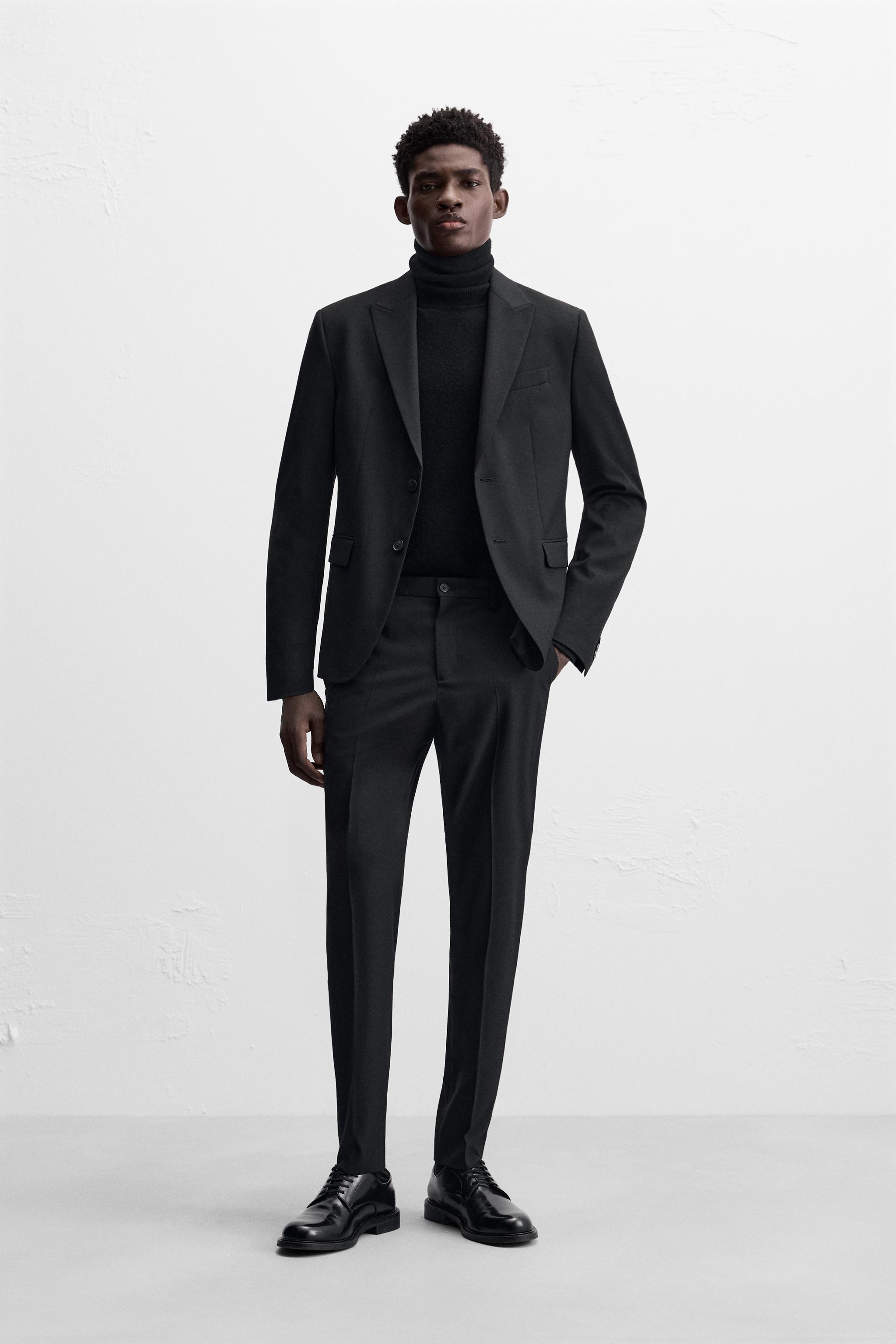 SLIM FIT SUIT PANTS product image