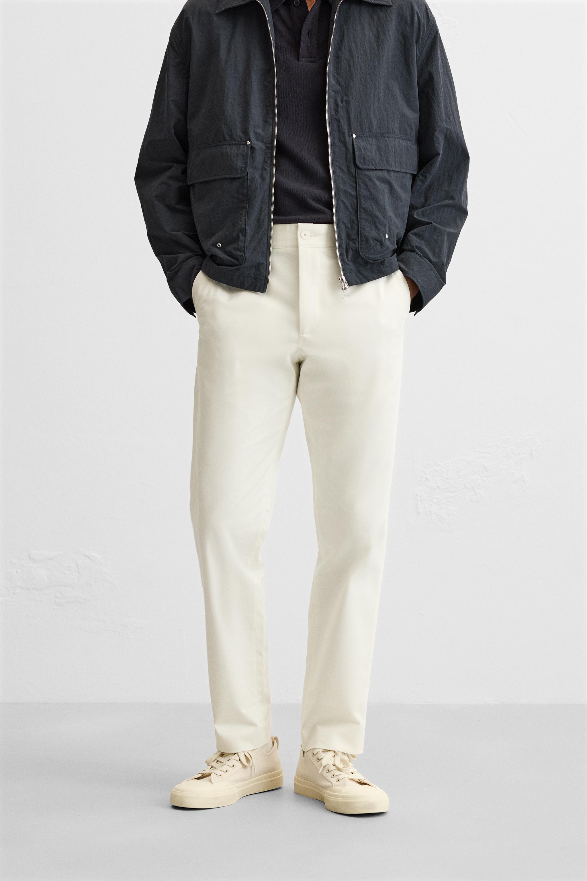 STRAIGHT FIT CHINO PANTS Product Image