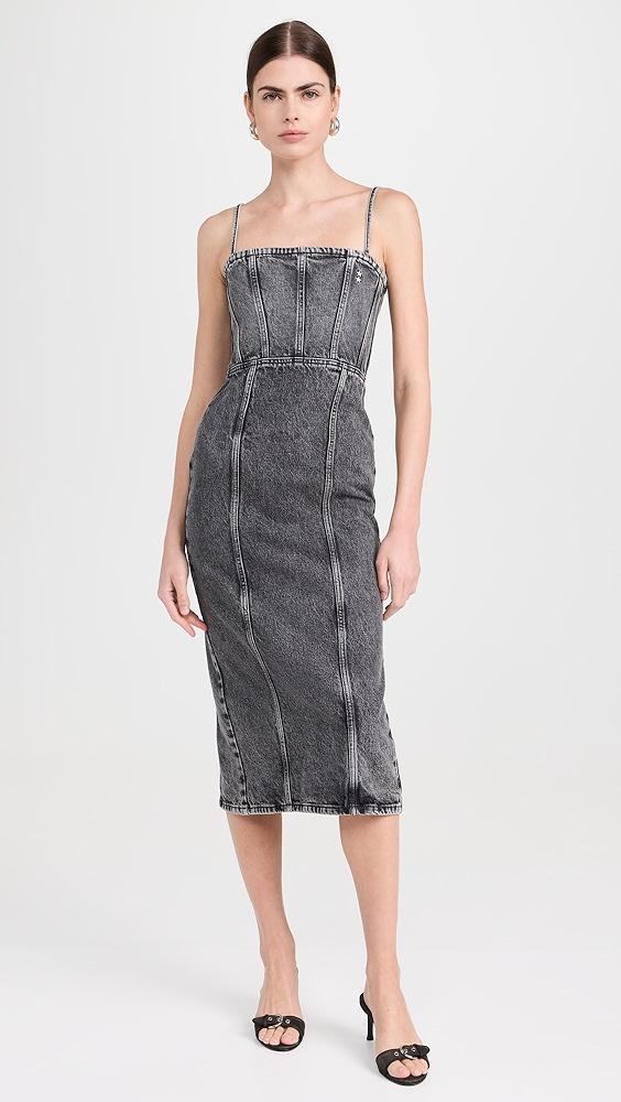 ICON DENIM LA Jane Slim Midi Dress | Shopbop Product Image