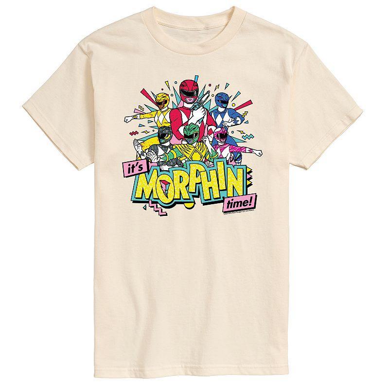 Mens Power Rangers Its Morphin Time Graphic Tee Product Image