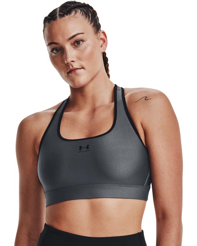 Women's HeatGear® Mid Padless Sports Bra Product Image