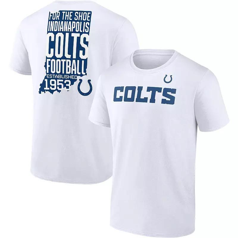 Mens Fanatics Branded Indianapolis Colts Hot Shot State T-Shirt Product Image