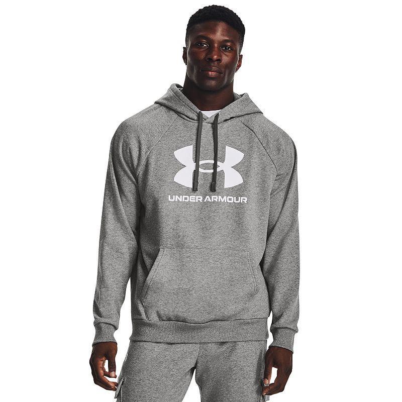 Mens UA Rival Fleece Logo Hoodie Product Image