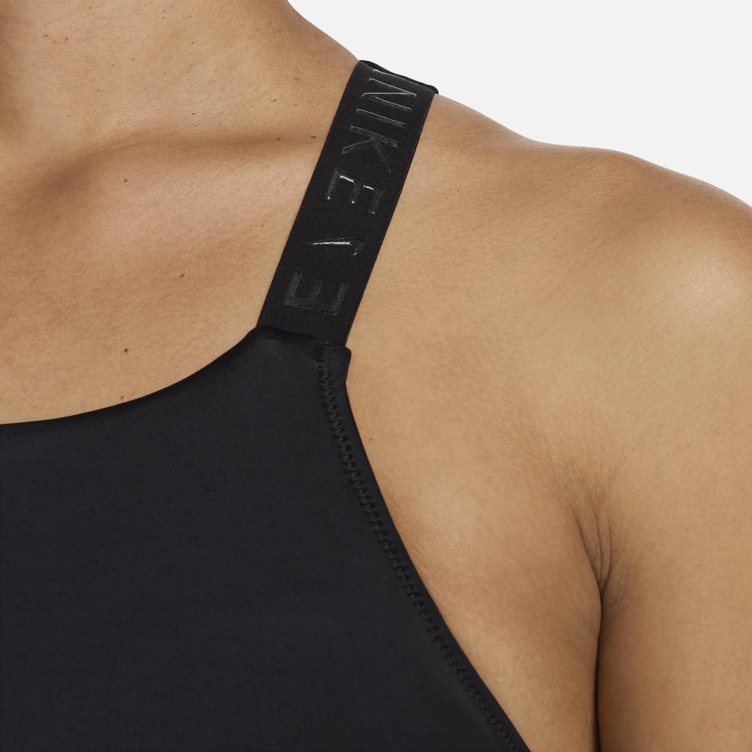 Nike Women's Swim Hydralock Fusion High-Neck Midkini Top Product Image