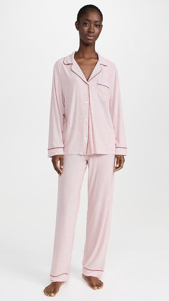 Eberjey Gisele Printed Long PJ Set | Shopbop Product Image