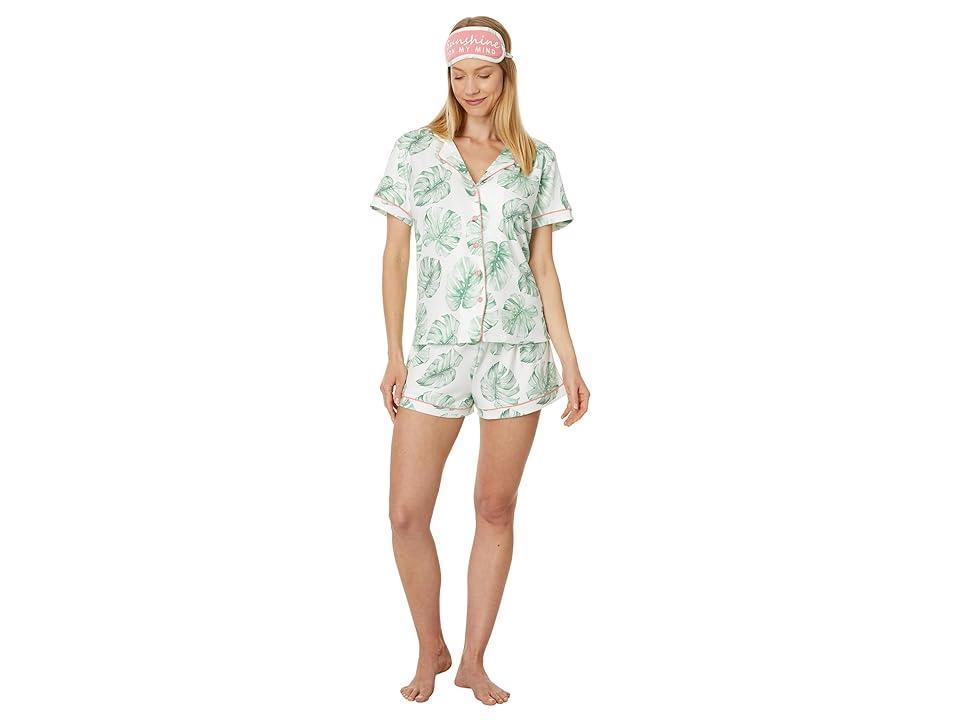 P.J. Salvage Hawaiian Lotus Pajama Pj Set (Ivory) Women's Pajama Sets Product Image