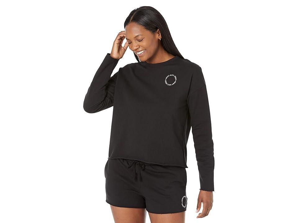 DKNY Long Sleeve Top Boxer Sleep Set Women's Clothing Product Image