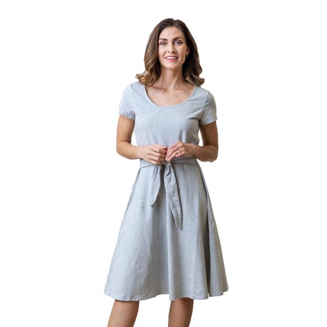 Hope & Henry Womens Tie-Waist Knit Dress Product Image