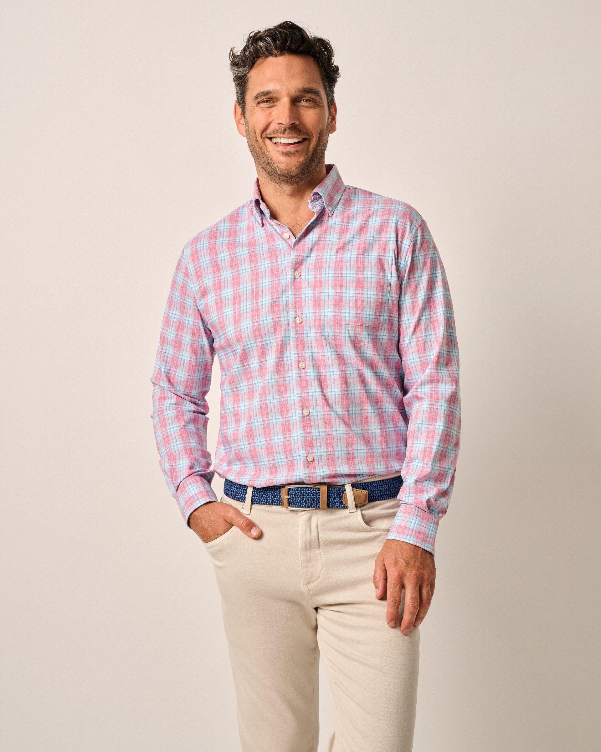 johnnie-O Performance Button Up Shirt - Scotty Product Image