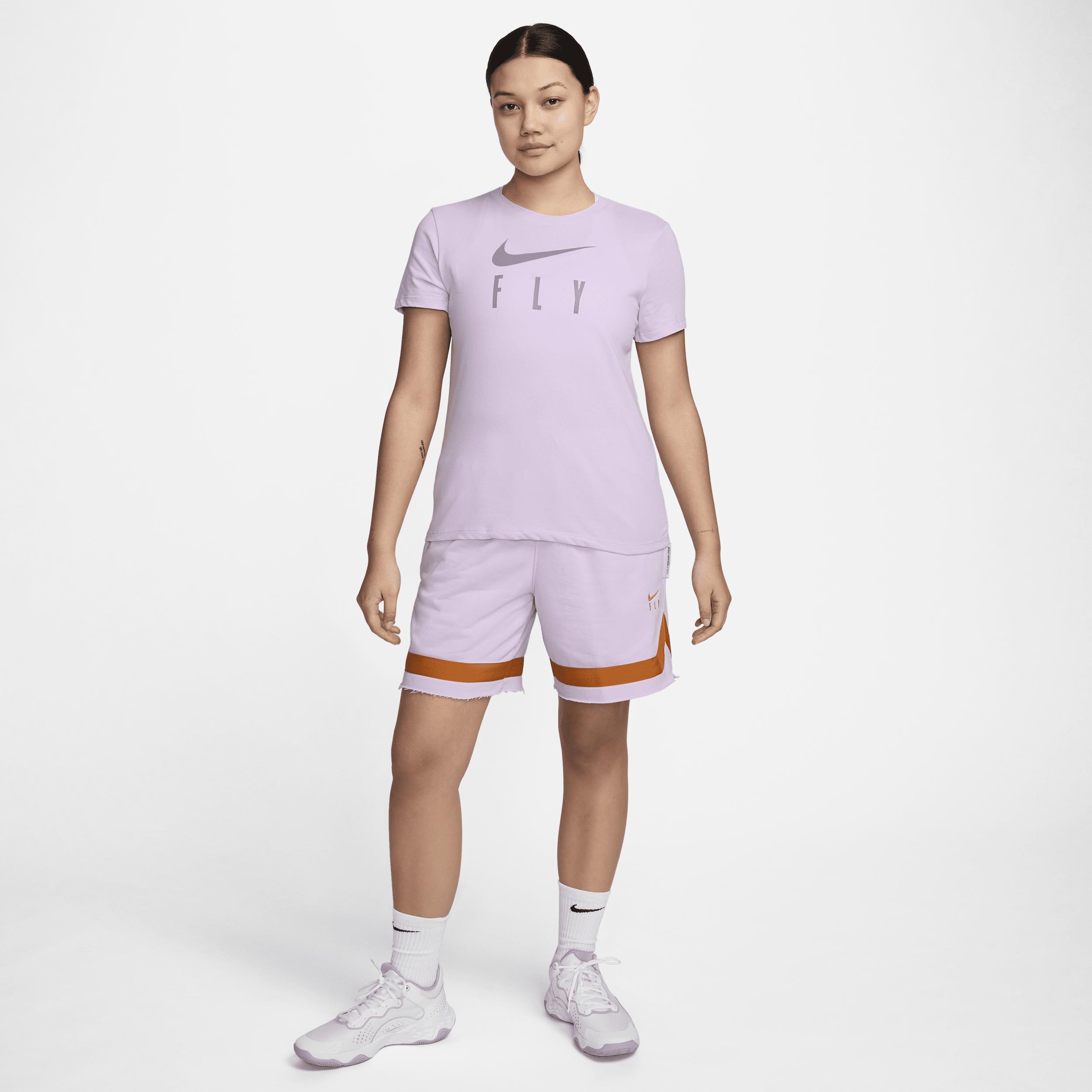 Nike Women's Swoosh Fly French Terry Basketball Shorts Product Image