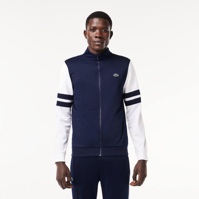 Men's Zip-Up Stretch Tennis Sweatshirt Product Image