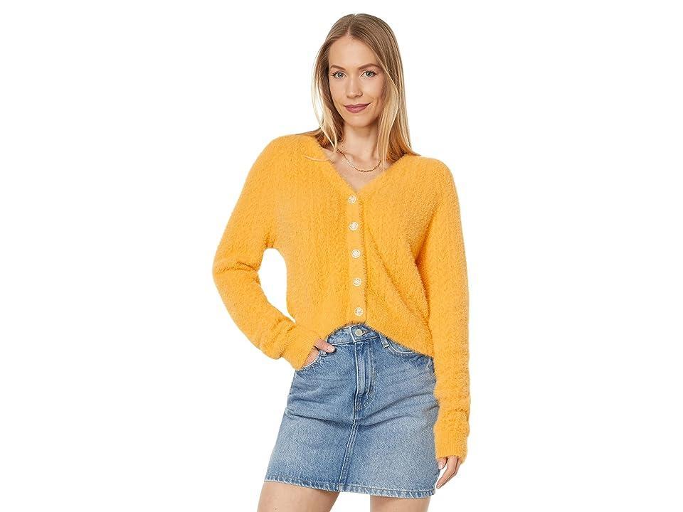 Levi's(r) Premium Billie Jean Cardigan (Golden Nugget) Women's Clothing Product Image