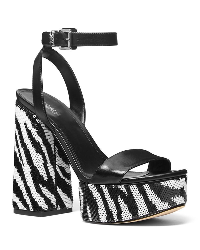 Michael Kors Womens Ashton Platform High Heel Sandals Product Image