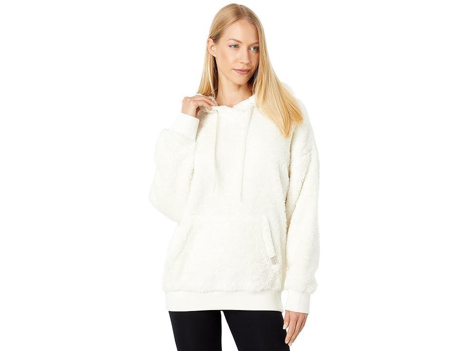 UGG Loyra Sherpa Hoodie (Cream) Women's Clothing Product Image