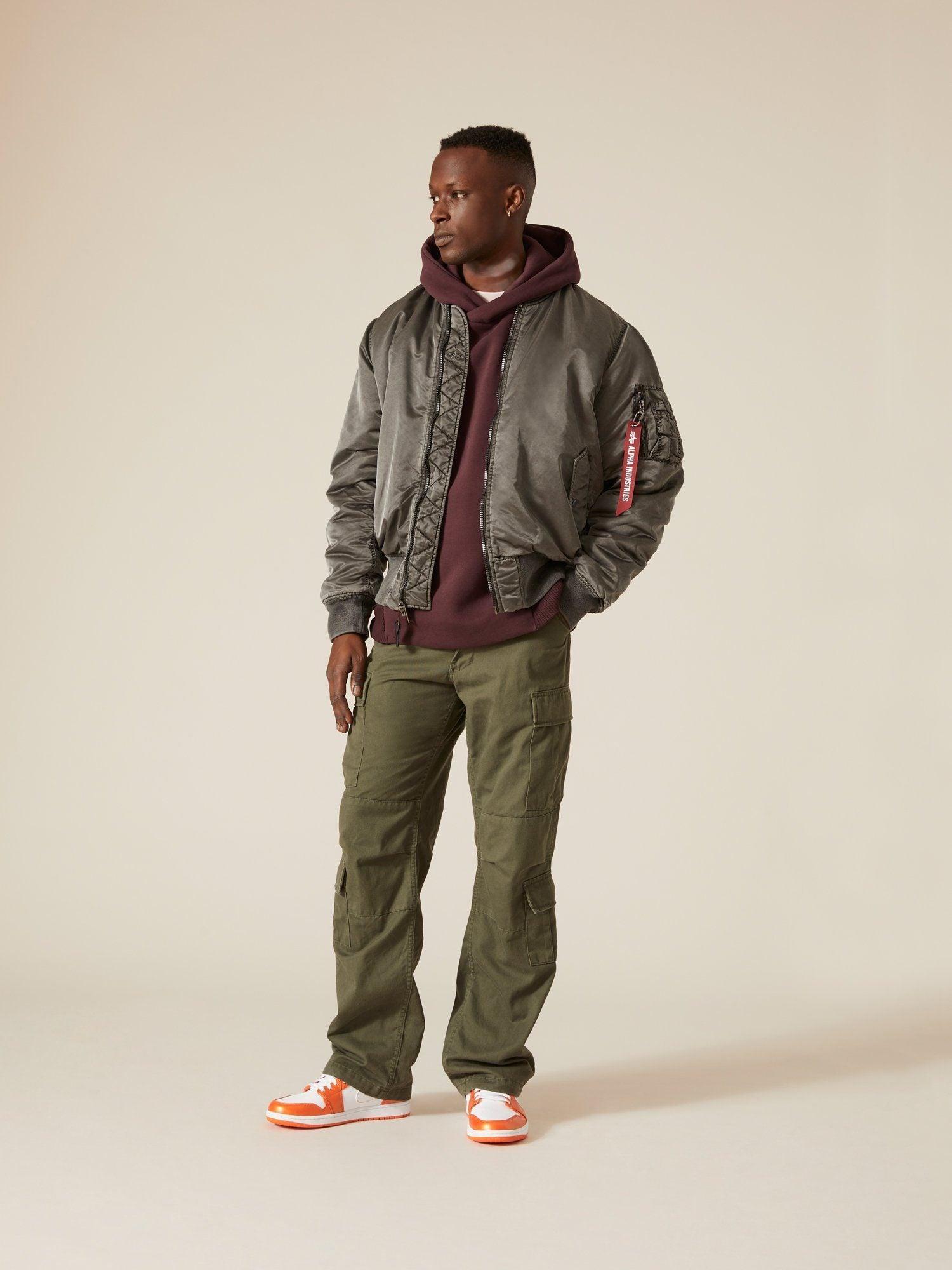 MA-1 BATTLEWASH BOMBER JACKET Male Product Image