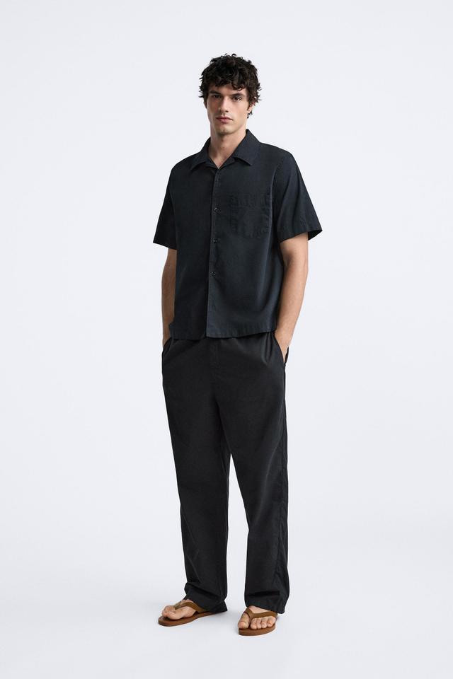 WASHED POPLIN SHIRT Product Image