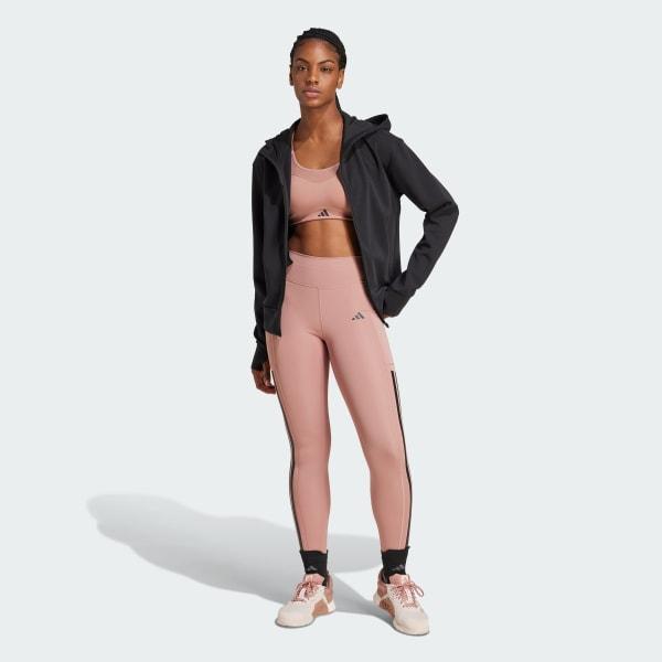 Optime 3-Stripes Full-Length Leggings Product Image