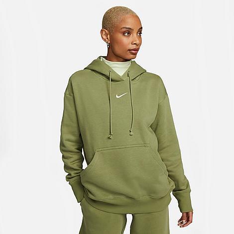 Nike Womens Sportswear Phoenix Fleece Oversized Pullover Hoodie Product Image