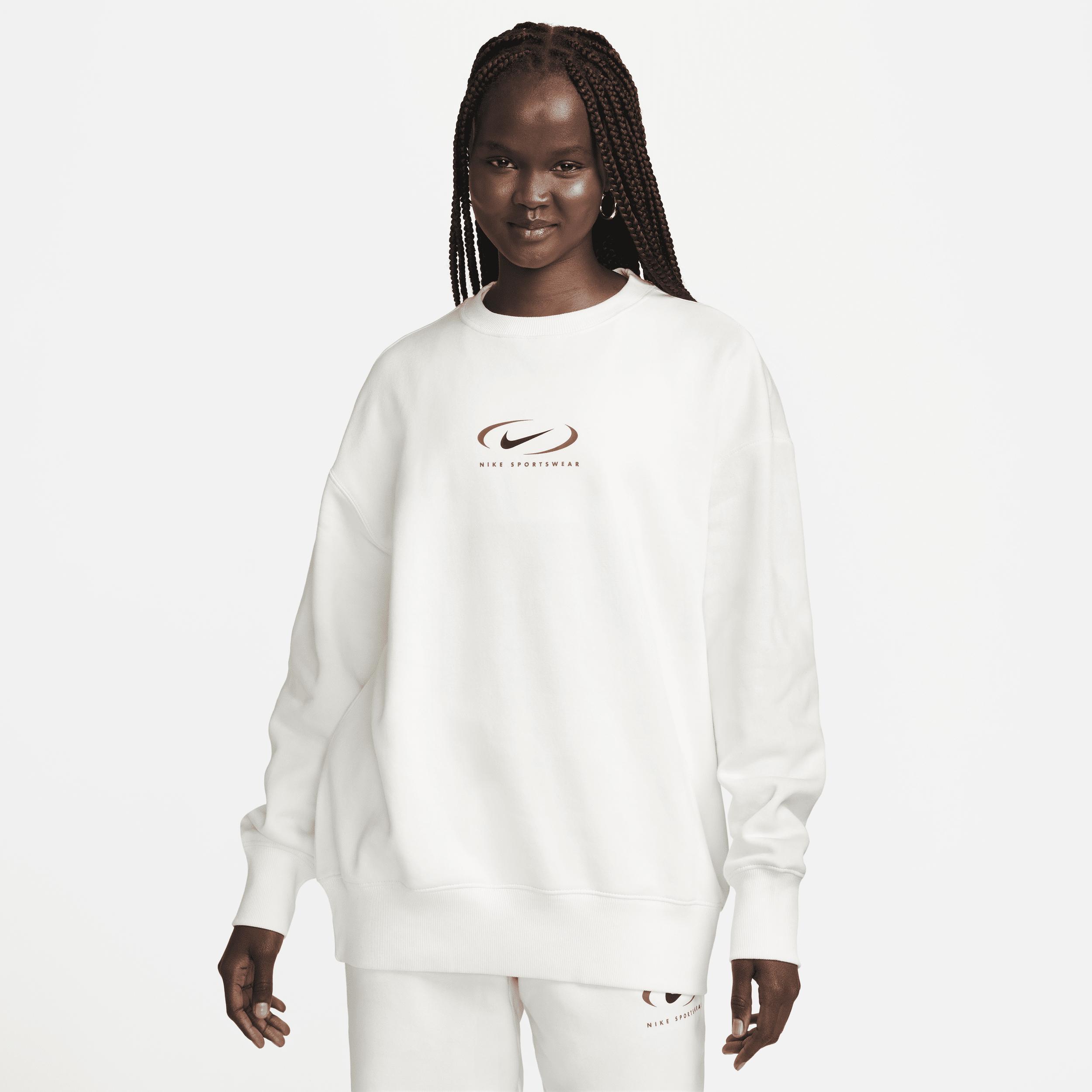 Womens Nike Sportswear Phoenix Fleece Oversized Crew-Neck Sweatshirt product image