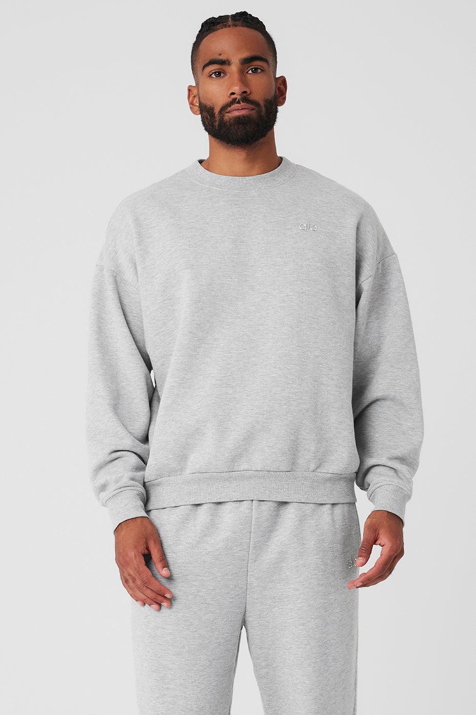 Accolade Crew Neck Pullover - Athletic Heather Grey Male Product Image