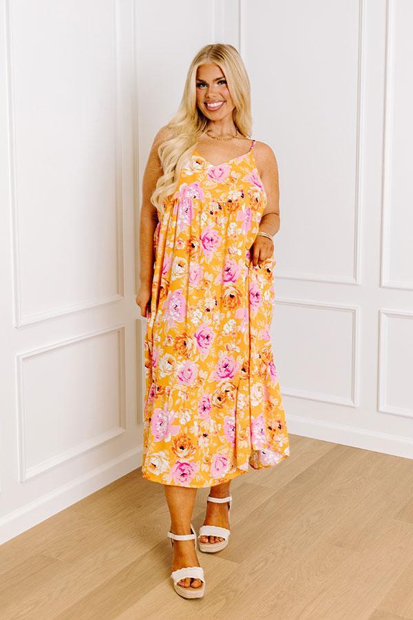 Friendly Smiles Floral Midi Curves Product Image