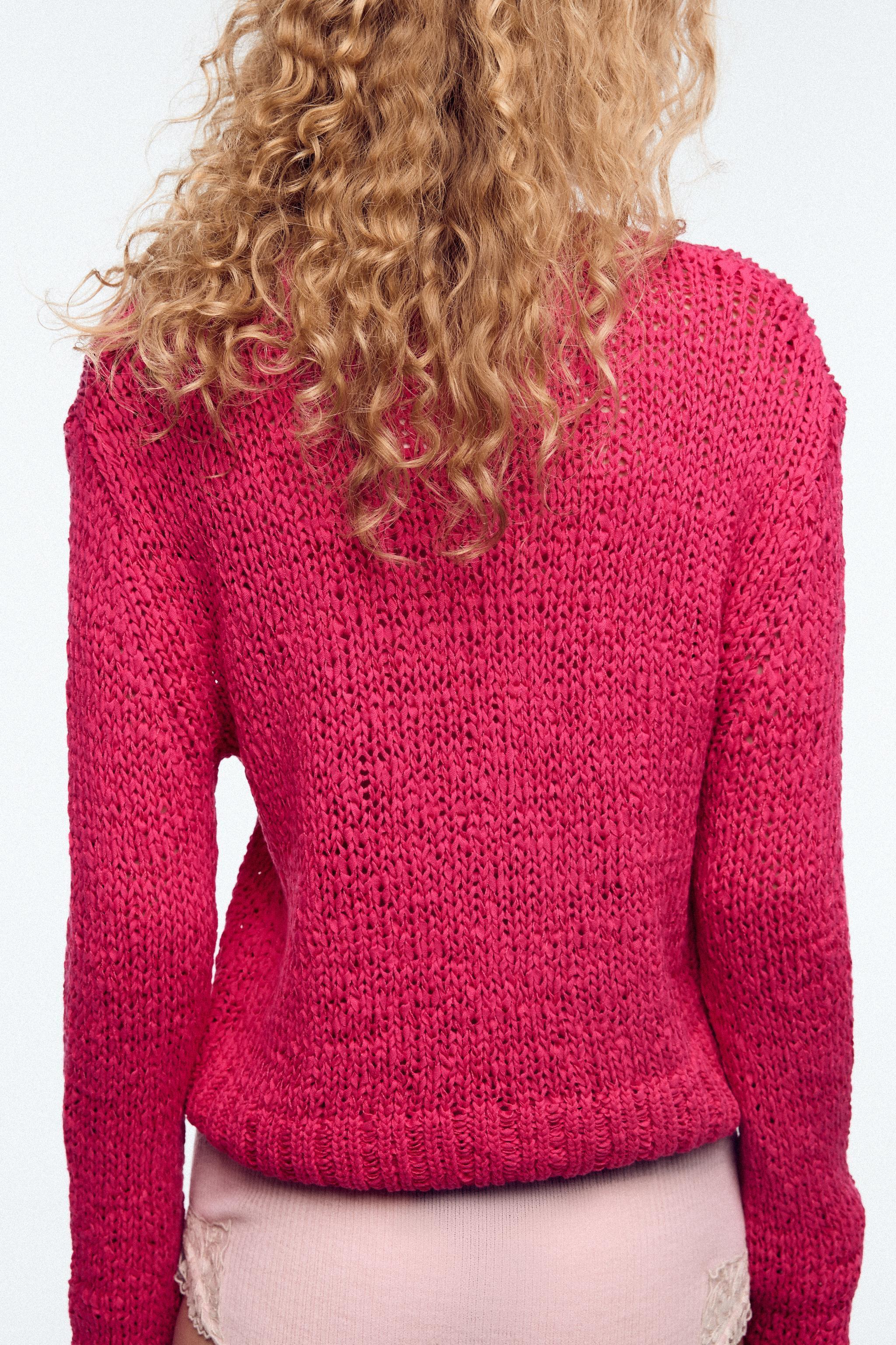 RUSTIC KNIT SWEATER Product Image