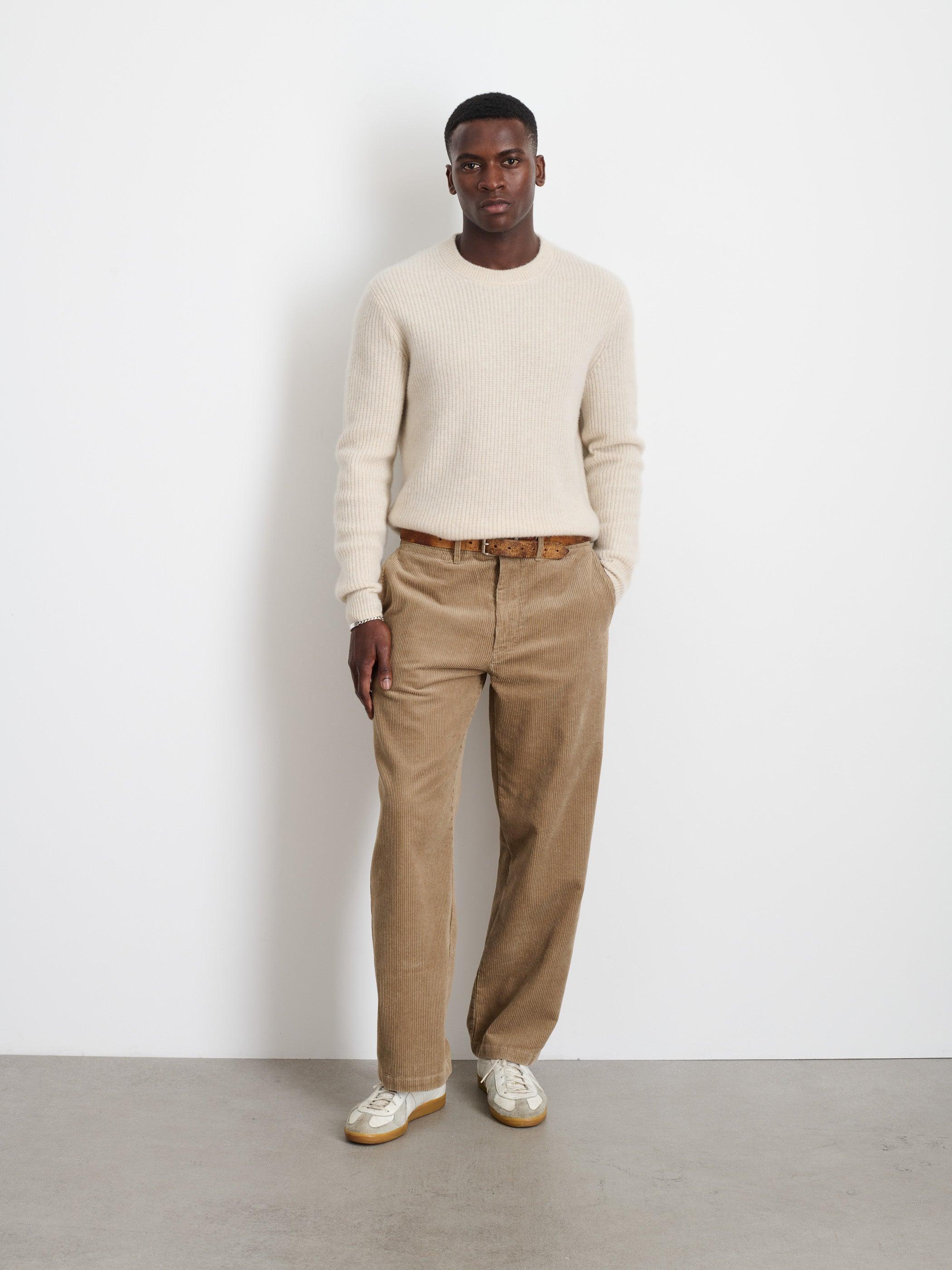 Straight Leg Pant in Corduroy (Long Inseam) Male Product Image